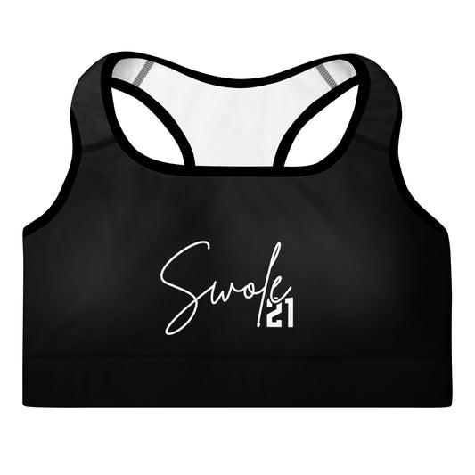 LADIES PADDED SPORTS BRA