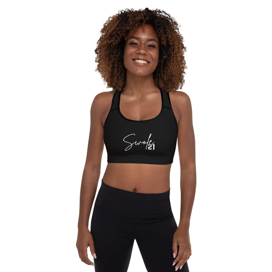 LADIES PADDED SPORTS BRA