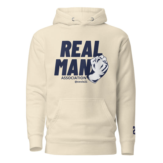 UNISEX NAVY REALMAN PREMIUM HOODIE