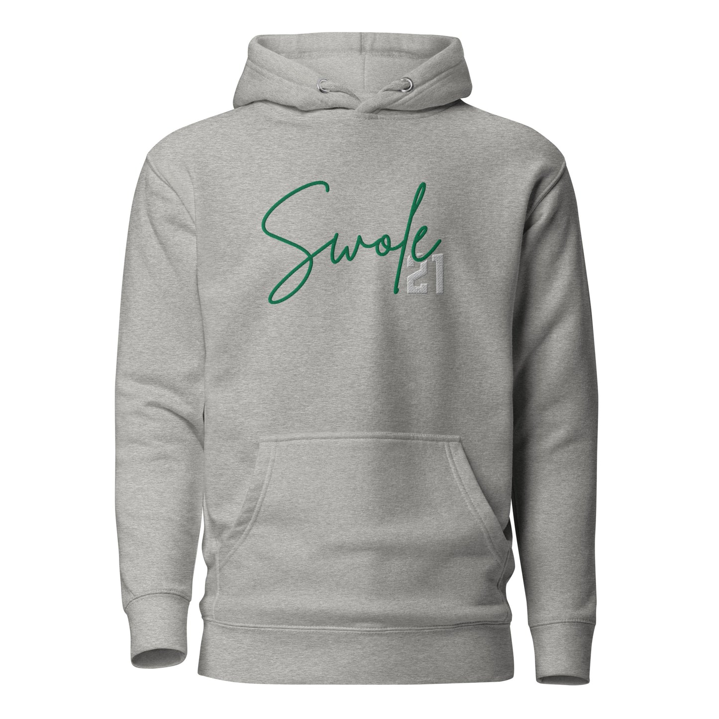 UNISEX SWOLE21 EMBROIDERED PREMIUM HOODIE